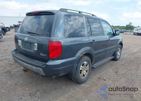 2004 Honda Pilot Ex z USA, uszkodzony, nr VIN 2HKYF18464H590616
